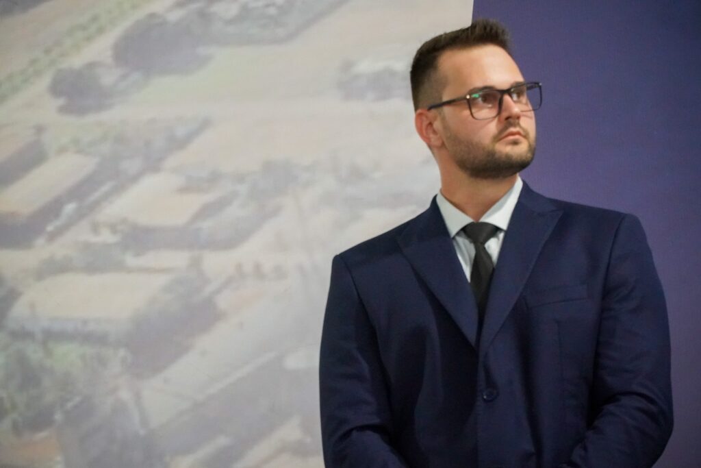 Secretário de finanças André Fenske