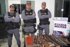 Homem é preso em Boa Esperança com arsenal de armas