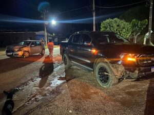 Colisão entre veículos em Boa Esperança: condutor foge do local