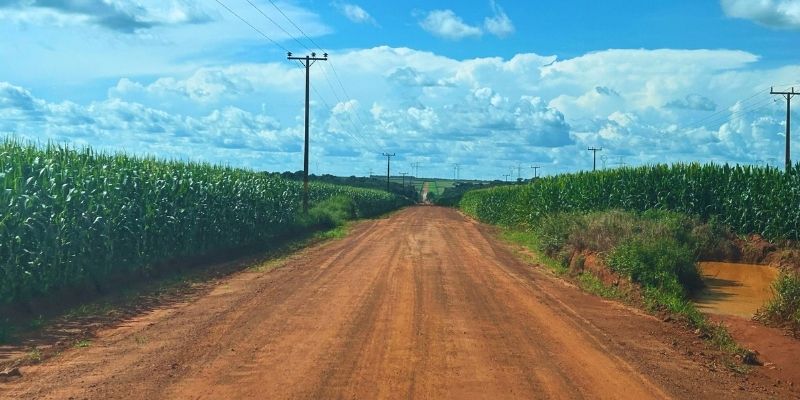 Estrada Rural em Boa Esperança do Norte