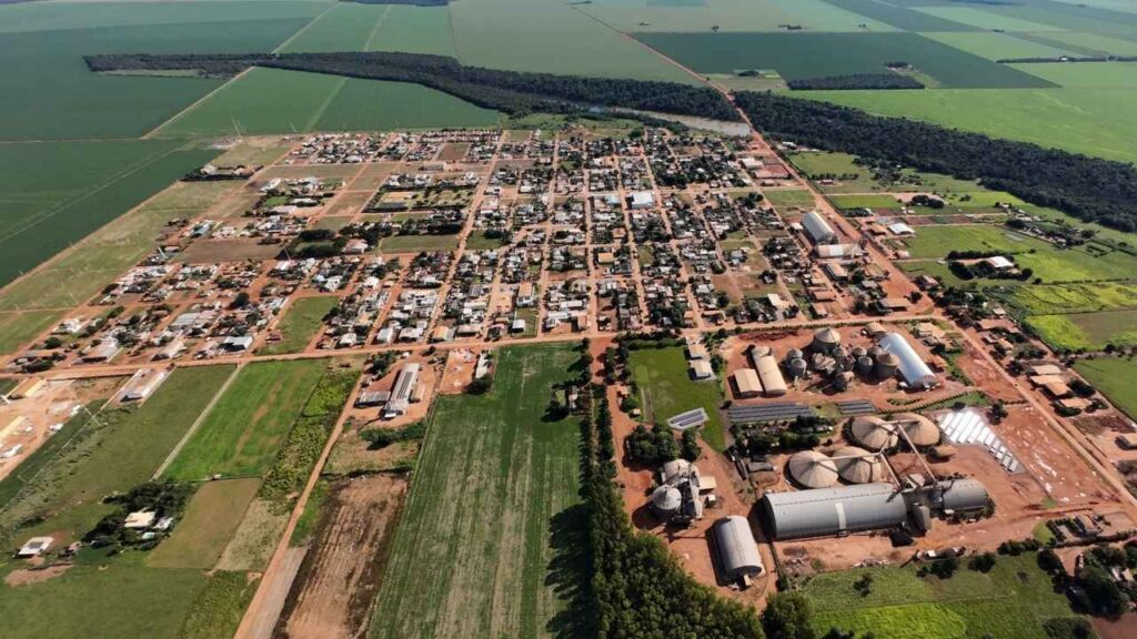 Vista aérea de Boa Esperança do Norte