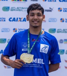 Atleta de Sorriso vai representar o Brasil no Sul-Americano Sub-20