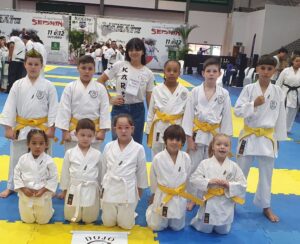 Dojo Zenji de Boa Esperança brilha na 6ª Copa Mutum de Karatê