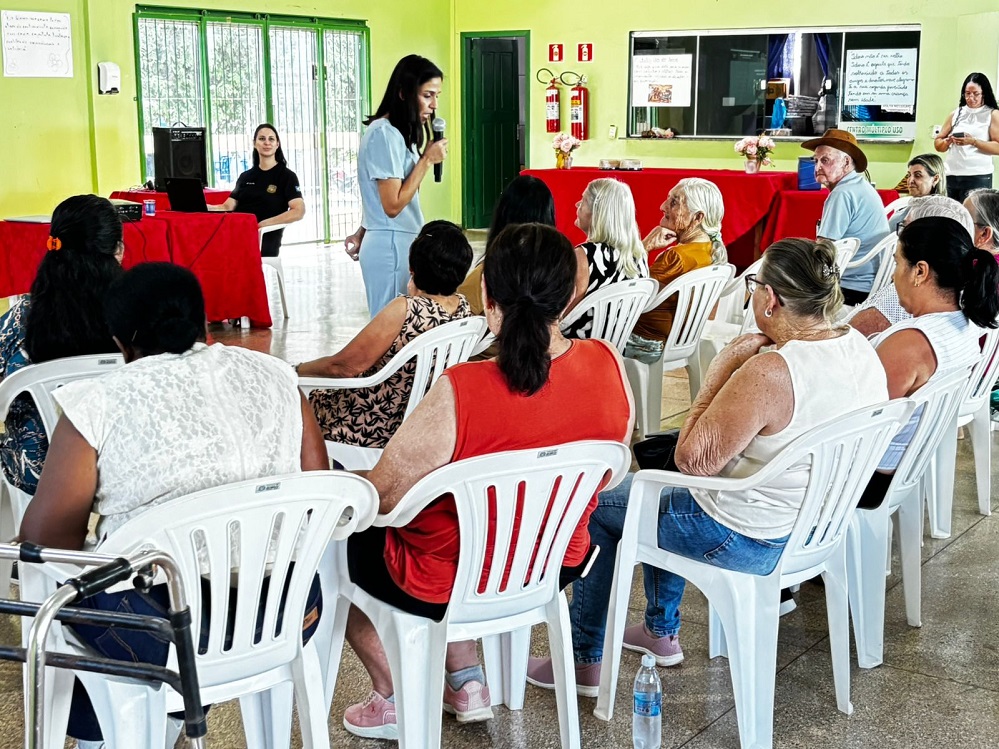 Nova Ubiratã promove palestra sobre violência contra idosos