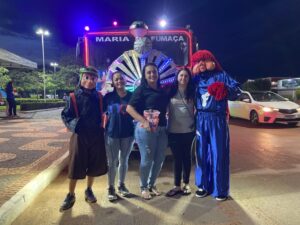 Trenzinho da Alegria leva diversão às famílias de Nova Ubiratã