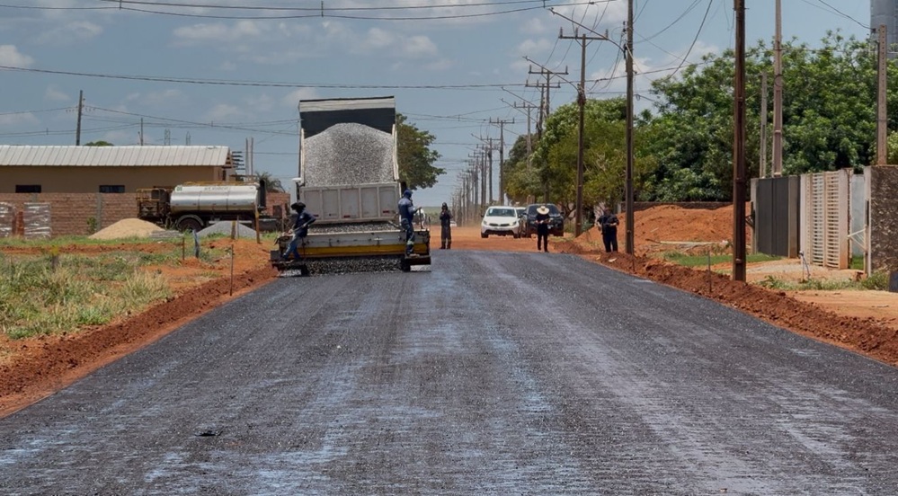 Pavimentação começa a mudar a realidade de Boa Esperança do Norte