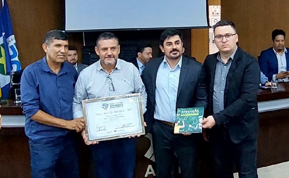 Santa Rita do Trivelato vence prêmio estadual de saúde