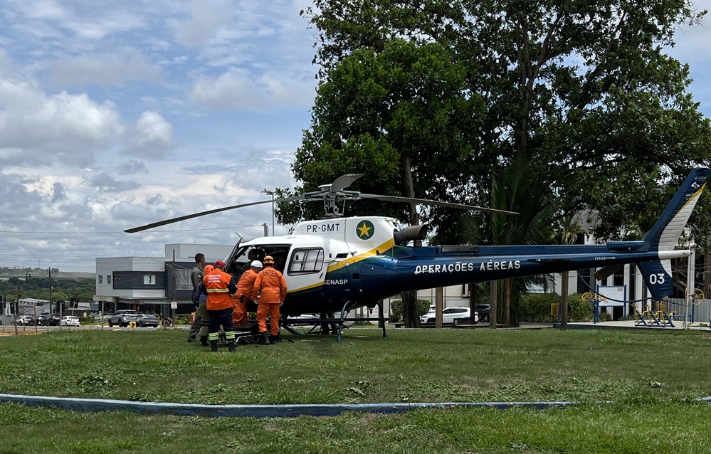 Acidente em silo deixa trabalhador gravemente ferido