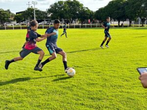 Crianças de Nova Ubiratã brilham em amistosos em Feliz Natal