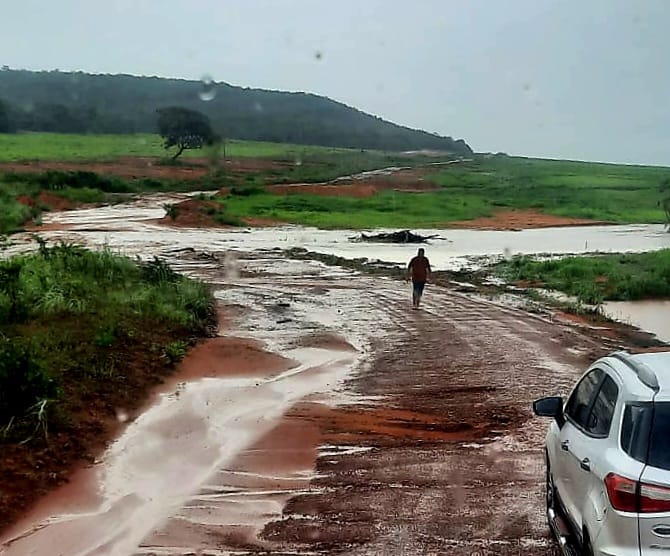 MT-338 em Boa Esperança enfrenta situação crítica após chuvas