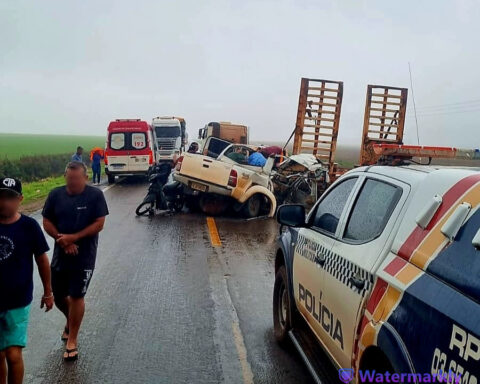 Condutor fica ferido em grave acidente na MT-140, em Boa Esperança