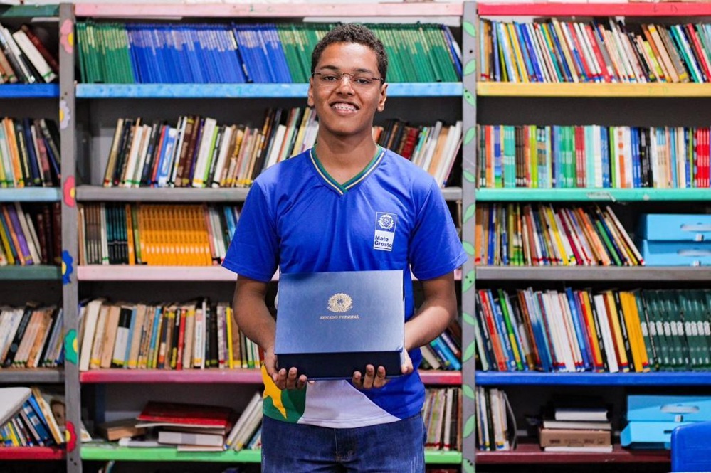 Estudantes de MT já podem se inscrever no Jovem Senador 2026