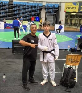 Atleta de Trivelato se destaca em disputas nacionais de Taekwondo