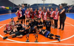 Jovens de Nova Ubiratã brilham em disputa de voleibol em Sorriso