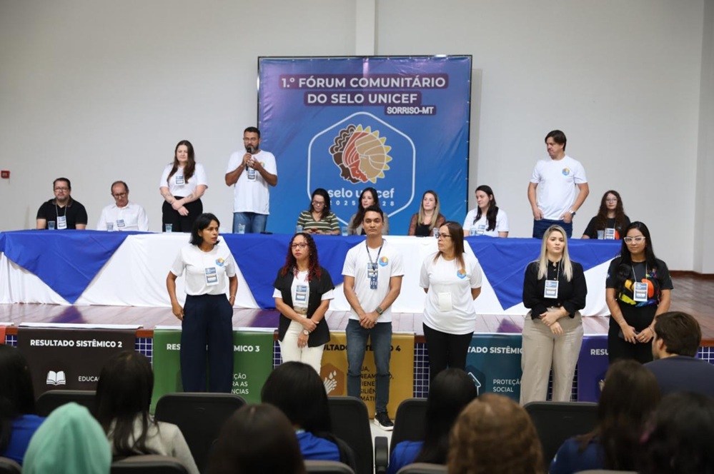 Município de Sorriso realiza Fórum Comunitário do Selo UNICEF