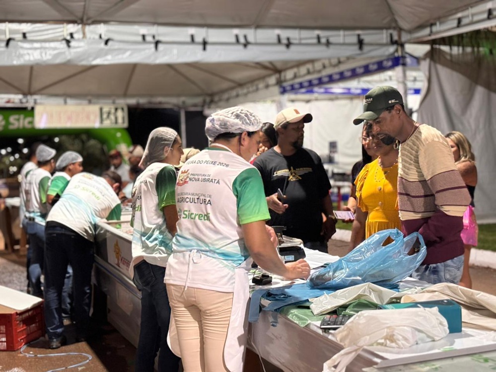 Feira do Peixe movimenta economia em Nova Ubiratã