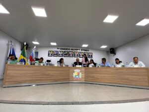 Legislativo de Trivelato recebe visita de vereadores de Boa Esperança