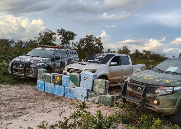 Operação apreende meia tonelada de drogas em Mato Grosso