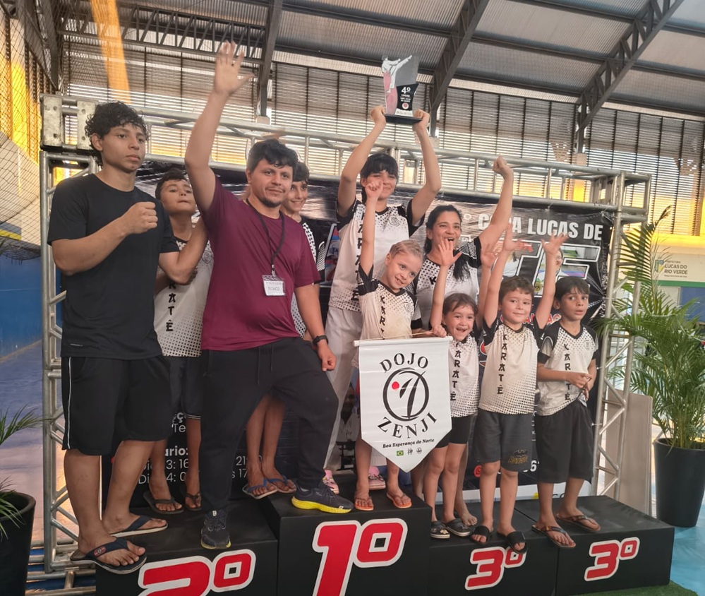 Dojo Zenji conquista 18 medalhas e leva Boa Esperança ao pódio