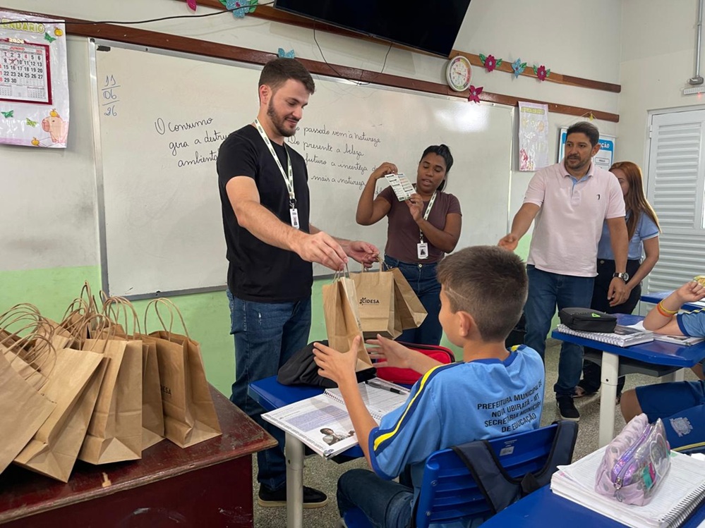 Educação ambiental mobiliza estudantes em Nova Ubiratã