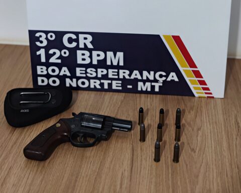 Homem é preso por porte ilegal de arma na MT-140