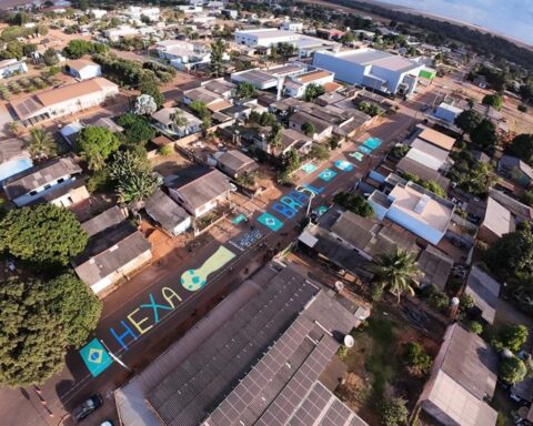 Rua de Boa Esperança ganha cores da Seleção Brasileira na torcida pelo hexa
