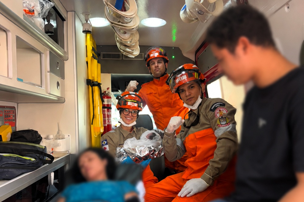 Parto domiciliar mobiliza Corpo de Bombeiros em Sorriso
