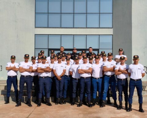 Trivelato recebe alunos do Curso de Formação de Soldados da PM