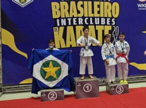 Karateca de Boa Esperança é vice-campeão em etapa do Brasileiro