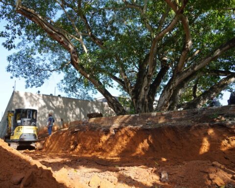 Prefeitura inicia revitalização de um dos maiores símbolos de Lucas