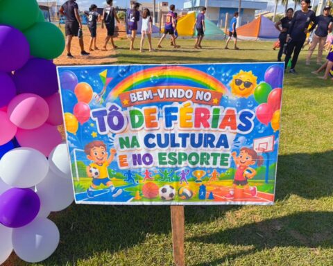Projeto de férias leva diversão para crianças em Nova Ubiratã