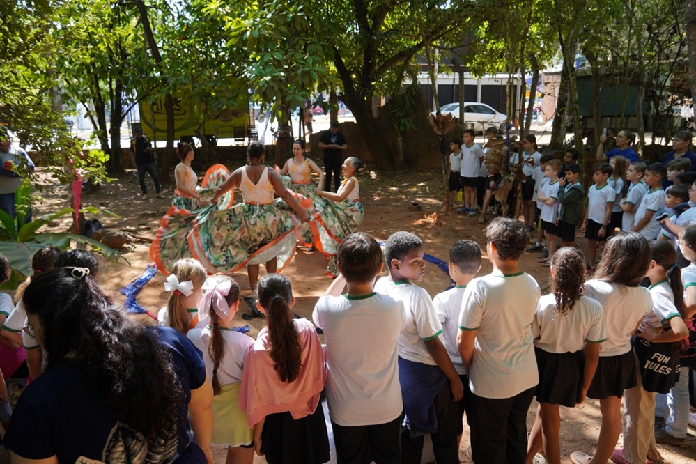 Feira do Conhecimento reúne 240 estudantes no Parque dos Buritis