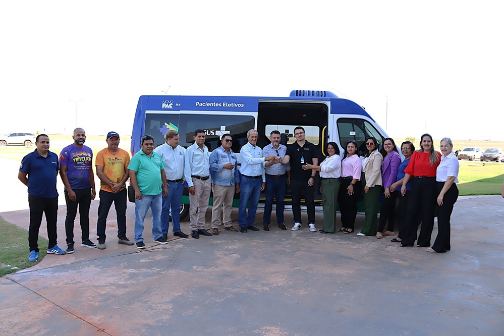 Novo veículo reforça transporte de pacientes em Trivelato