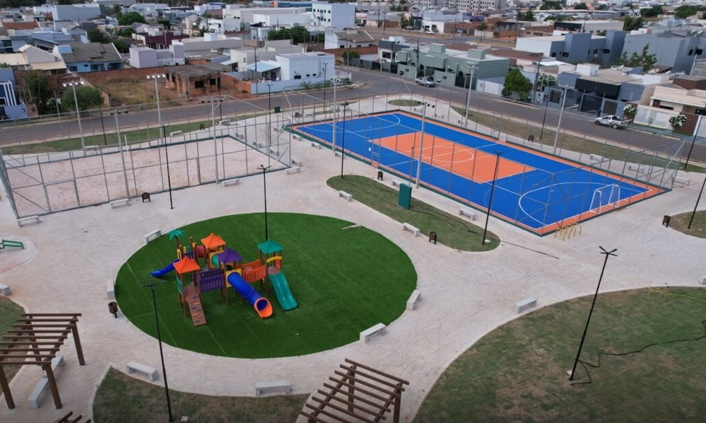 Prefeitura de Nova Mutum inaugura Praça Cidade Nova neste sábado
