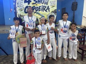 Atletas de Sorriso conquistam cinco títulos no 4º Show de Capoeira