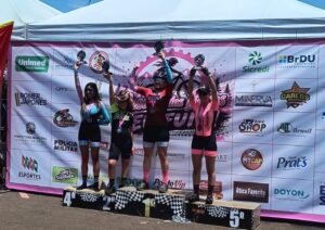 Nicolly Brun conquista título de ciclismo em Tangará da Serra