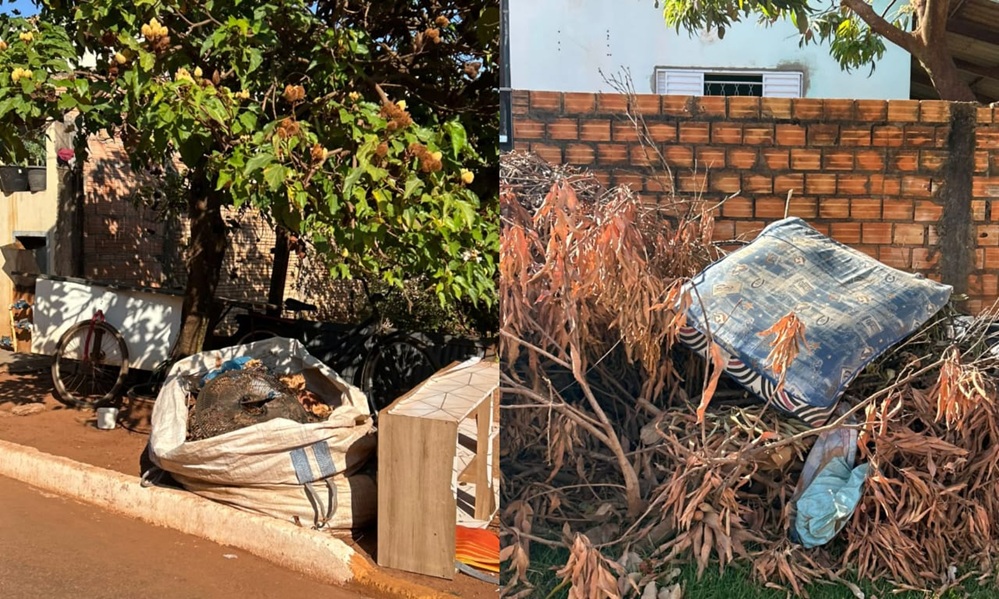 Prefeitura inicia retirada de entulhos após reportagem do JBE